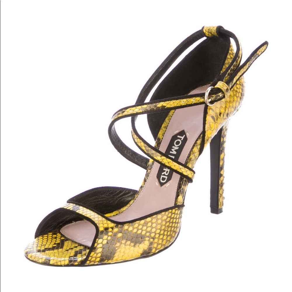 ❌SOLD❌ Authentic Tom Ford snakeskin heels